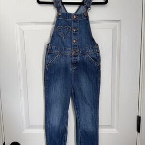 Vintage girls Oshkosh Bgosh denim overalls - 5T